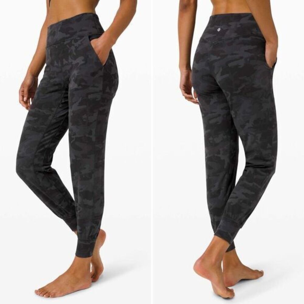 Lululemon Align Jogger 28" in Incognito Camo Multi Grey Size 6